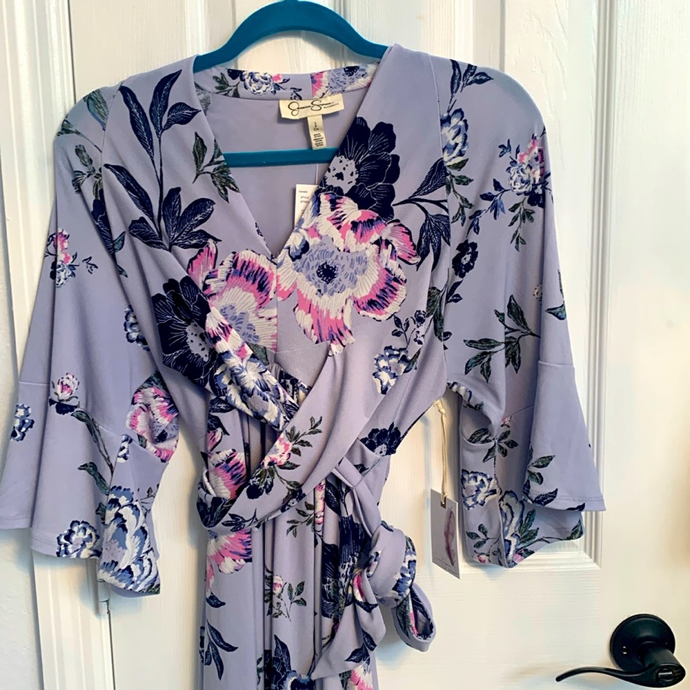 NWT Jessica Simpson Maternity Maxi Dress Wedding Easter Church Size Small